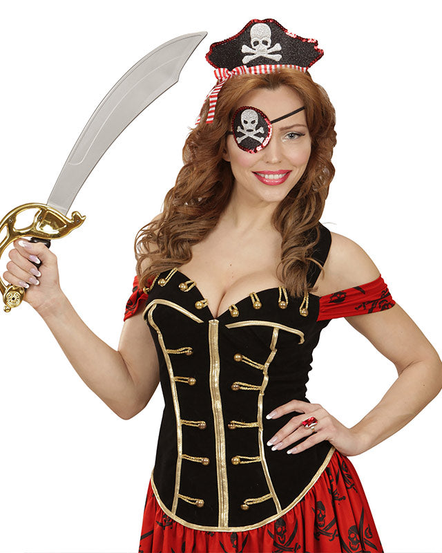 Pirate Headband & Eye Patch