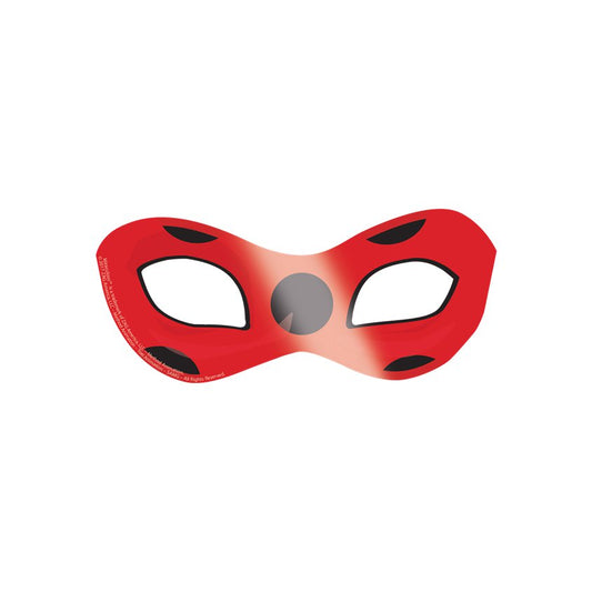Miraculous Ladybug Card Masks (8pk)