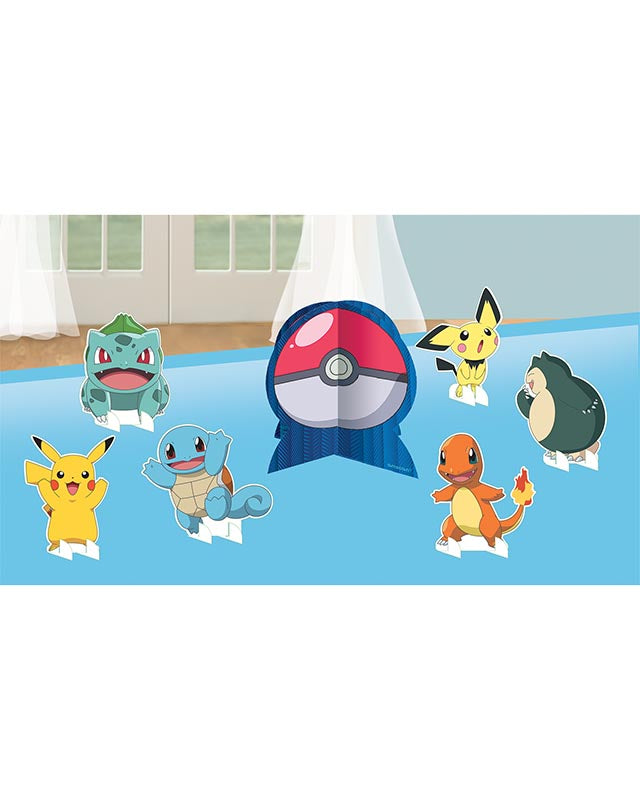 Pikachu Pokemon Party Table Centerpiece (7pk)