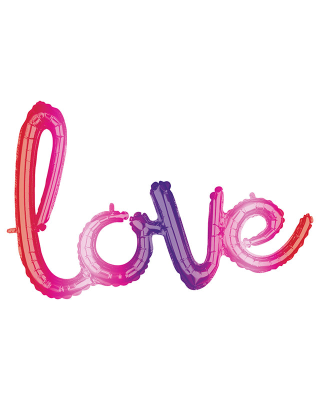Ombre Love Foil Balloon - 31"