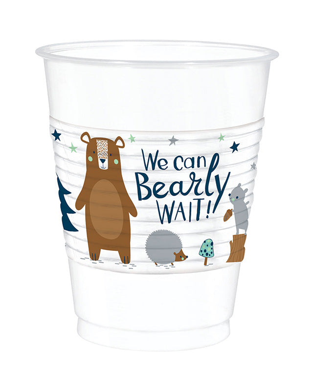 Bear-ly Wait Plastic Cups - 473ml (25pk)