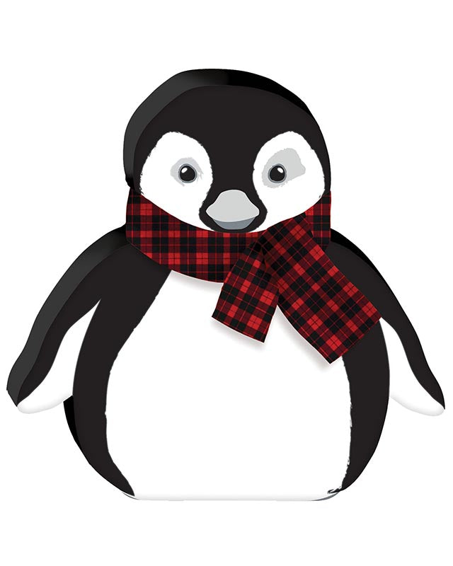 Standing MDF Penguin - 15cm x 11cm