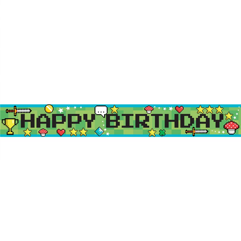 Gaming Paper Banners - 1m (3pk)