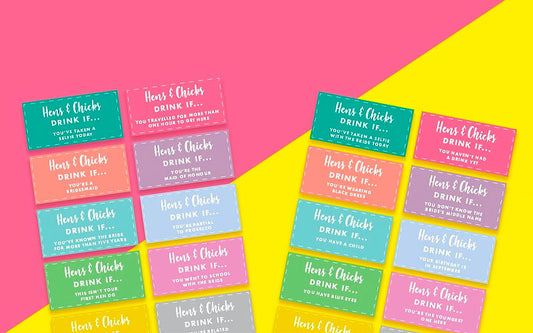 Free Printable Hen Party Drinking Game