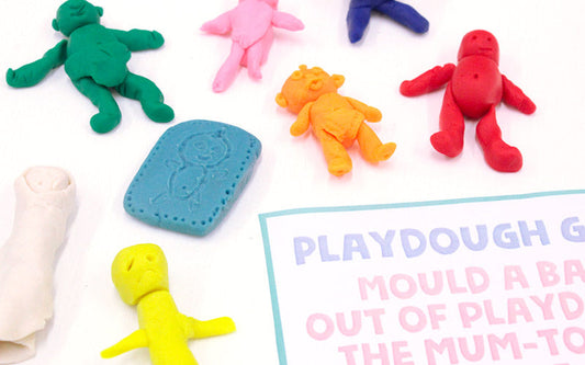 Play Dough Baby Shower Game
