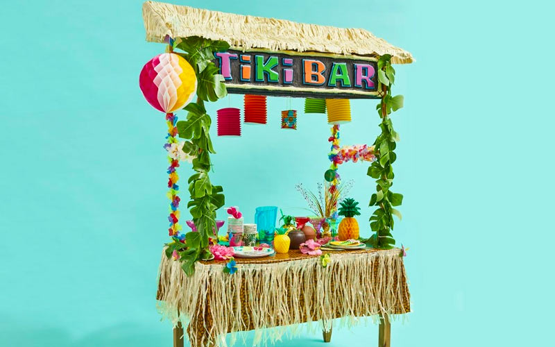 How to Make Your Own Tropical Tiki Bar