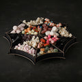 Black Spider Web Treat Stand – product image 1