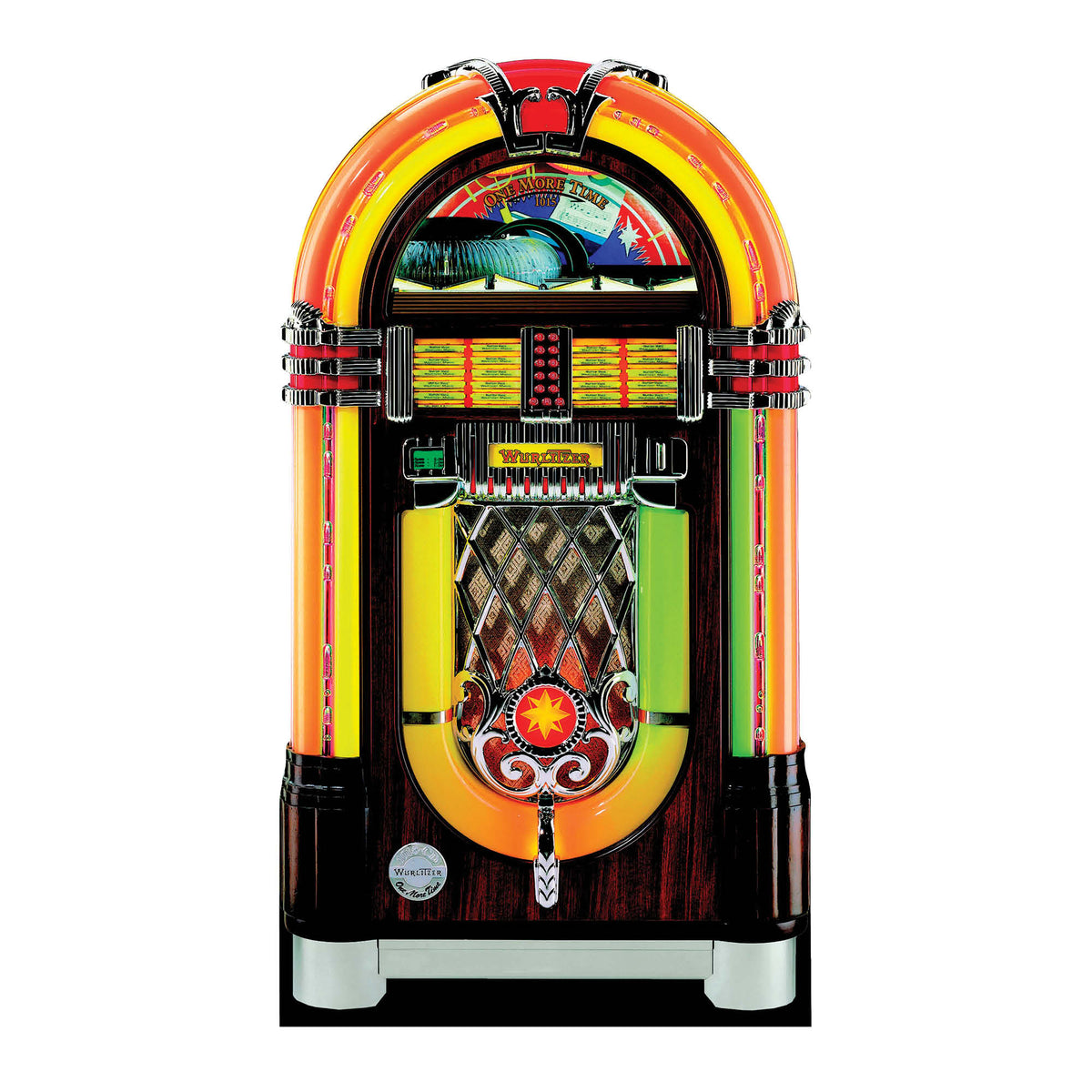 SC028 Juke Box Cardboard Cut Out Height 160cm – product image 1