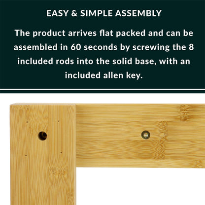 Bamboo Boot Rack | M&W	