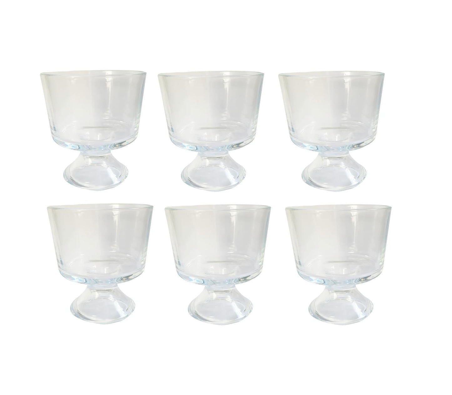Mini Glass Serving Bowls - Set of 6 | M&W	