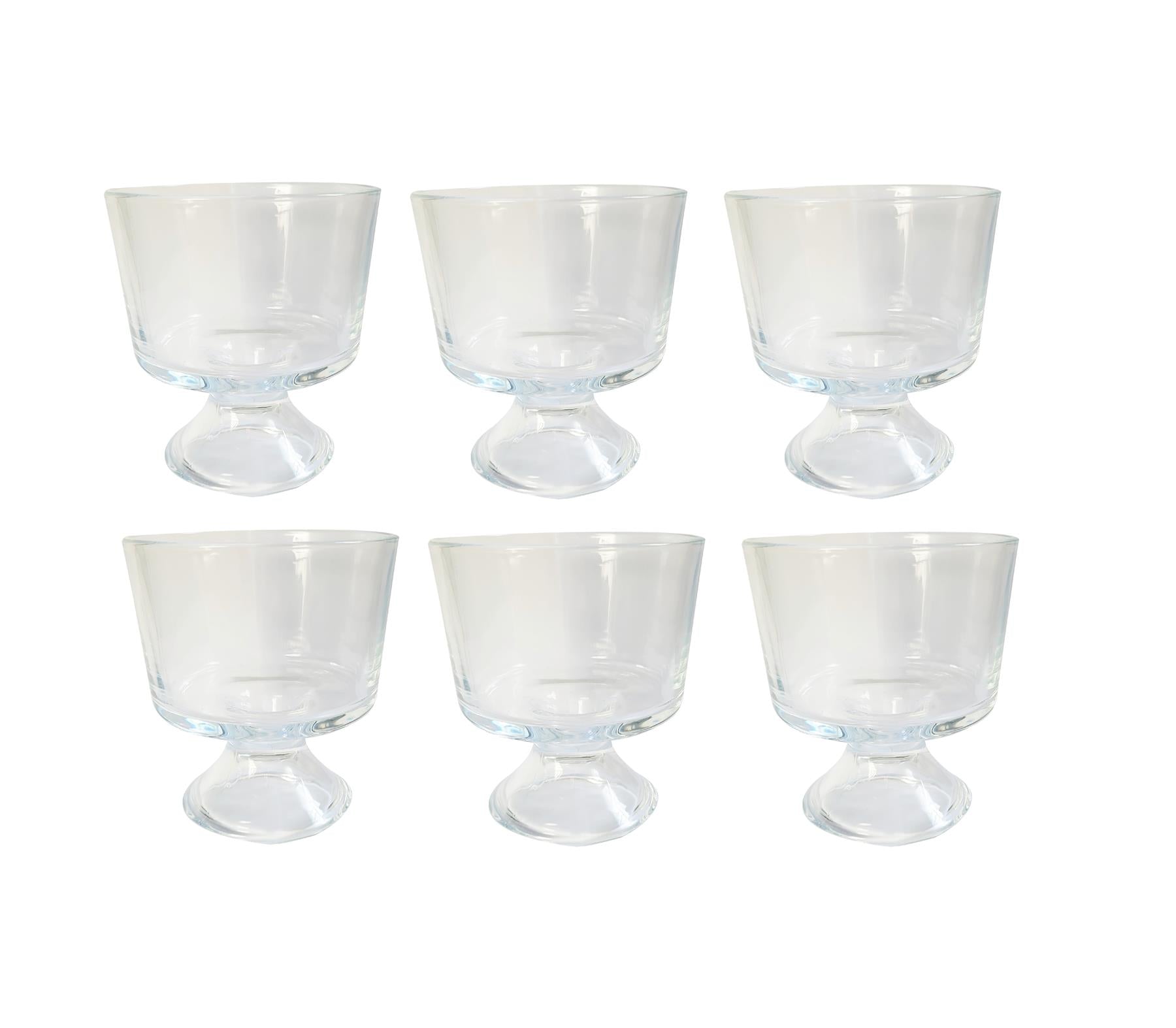 Mini Glass Serving Bowls - Set of 6 | M&W	
