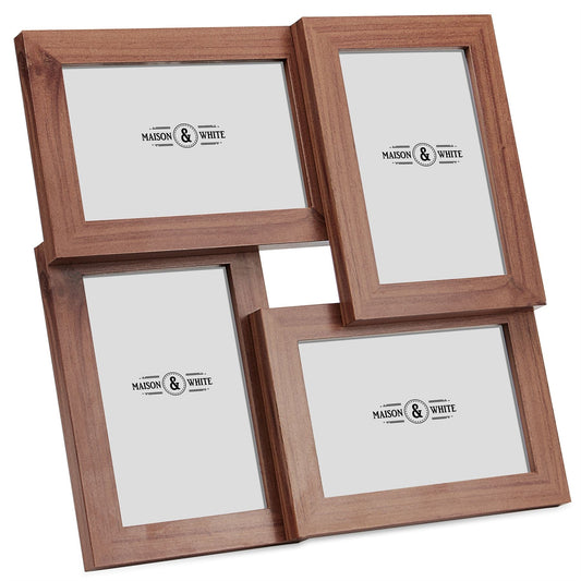 Multi Picture Aperture 6" x 4" Photo Frame Wood | M&W	