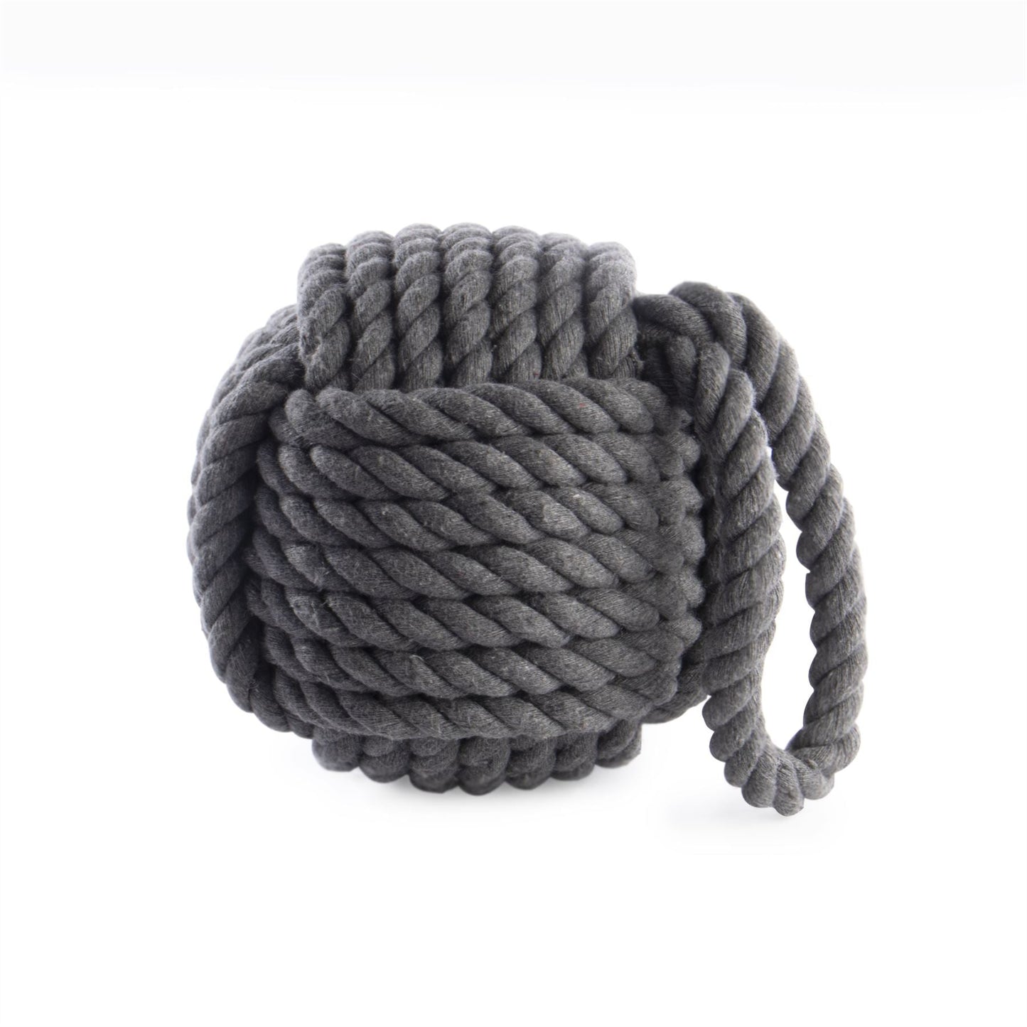 Rope Knot Door Stop Grey | M&W	