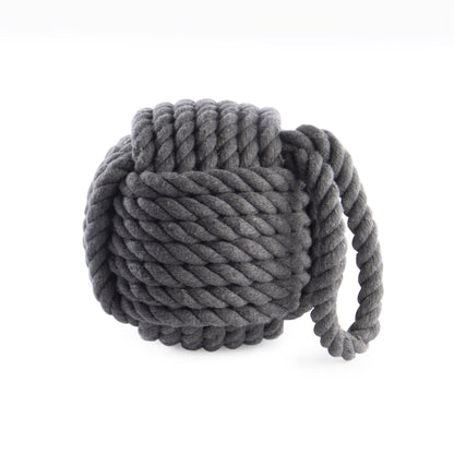 Rope Knot Door Stop Grey | M&W	