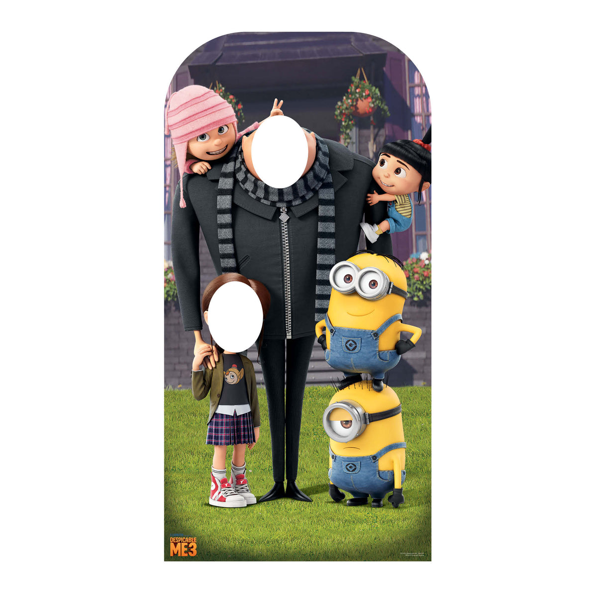 SC1045 Despicable Me Adult and Child Stand-In Cardboard Cut Out Height 185cm – product image 2