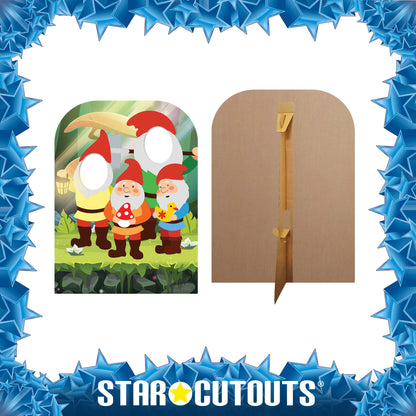 SC1069 The Spirit of the Garden Gnomes Child Stand-in Cardboard Cut Out Height 131cm