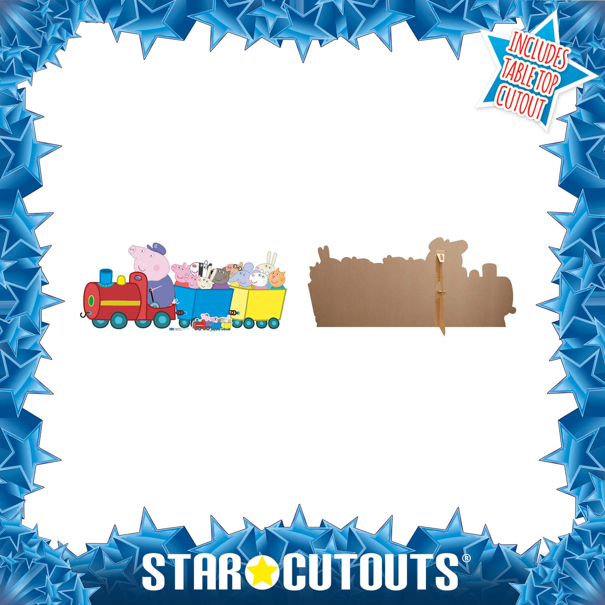 SC1242 Grandpa Pigs Train (Peppa Pig) Cardboard Cut Out Height 84cm – product image 3