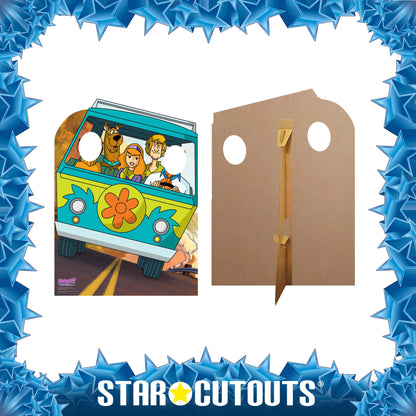 SC1357 Scooby Doo Adventures Mystery Machine Van Stand-In Cardboard Cut Out Height 134cm