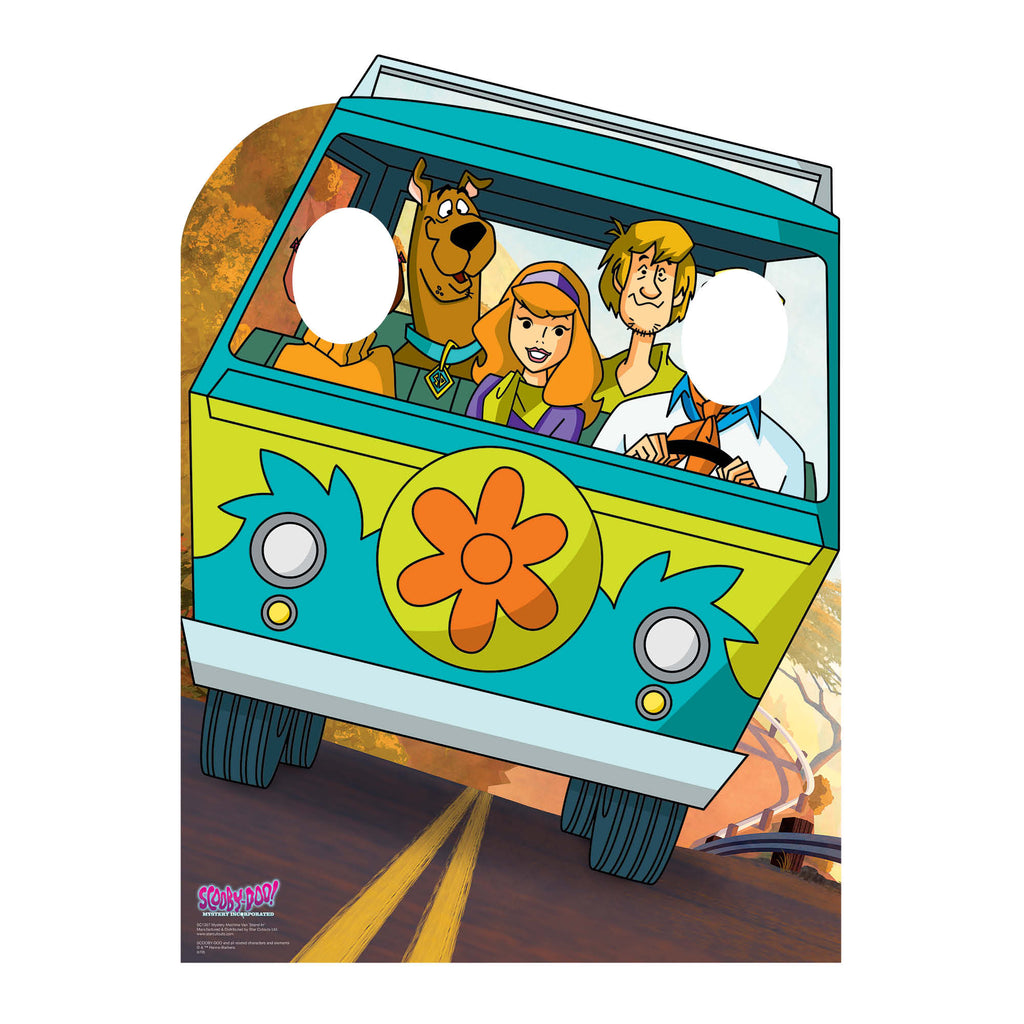 SC1357 Scooby Doo Adventures Mystery Machine Van Stand-In Cardboard Cut Out Height 134cm – product image 2
