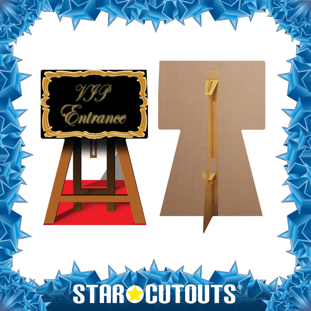 SC145 VIP Sign Event Cardboard Cut Out Height 116cm – product image 3
