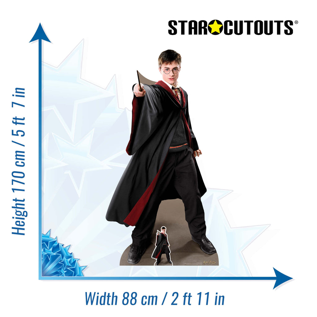 SC1478 Harry Potter Quidditch Captain Cardboard Cutout Height 170cm – product image 2