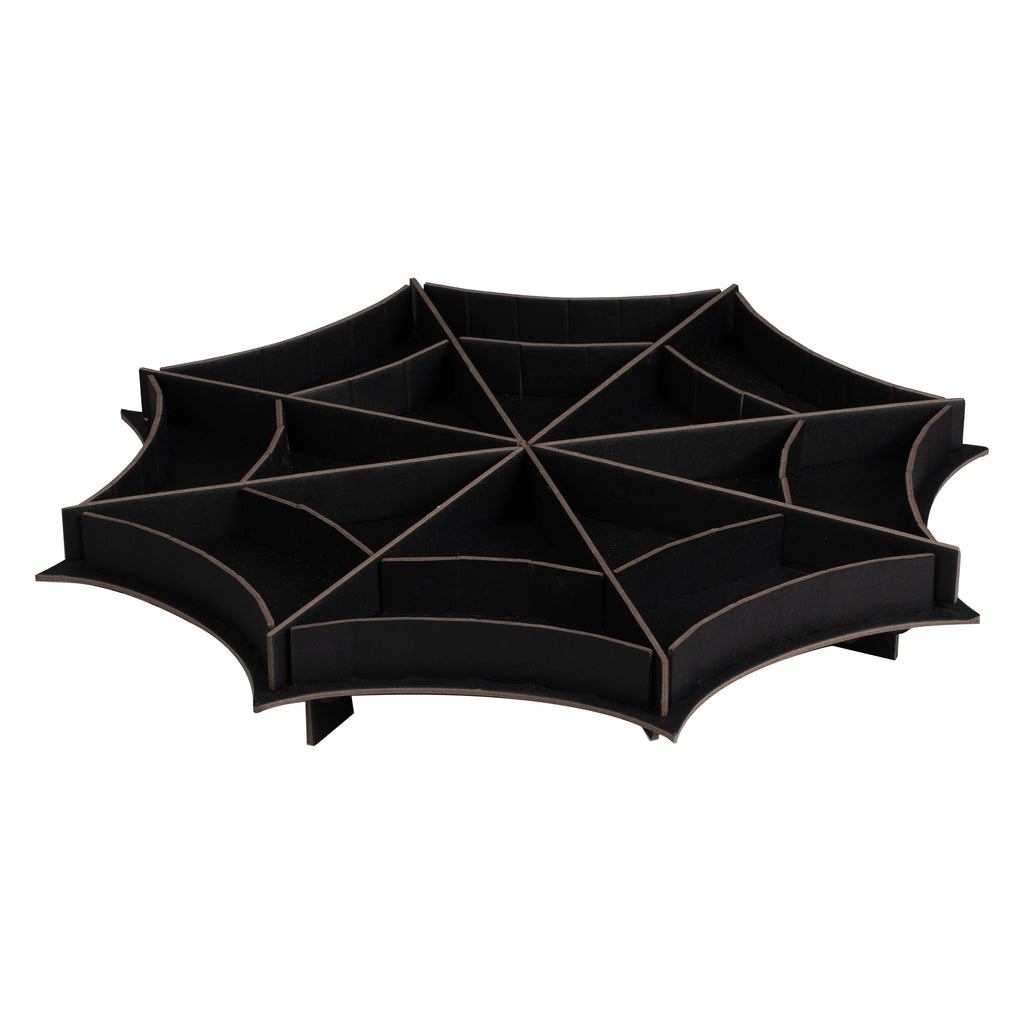 Black Spider Web Treat Stand – product image 2
