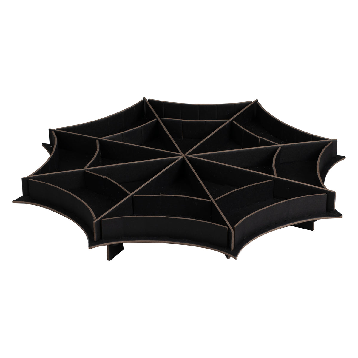 Black Spider Web Treat Stand – product image 2