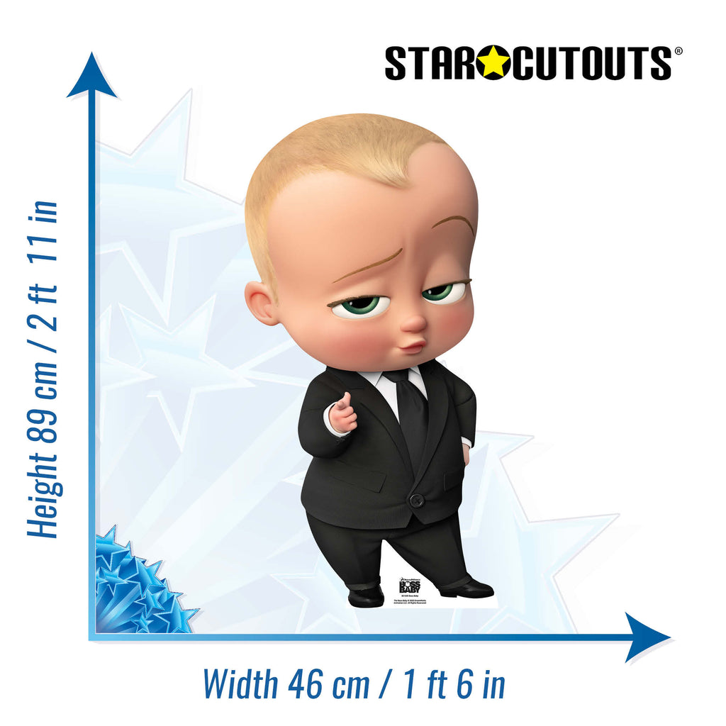 SC1635 Boss Baby Cardboard Cut Out Height 89cm – product image 2