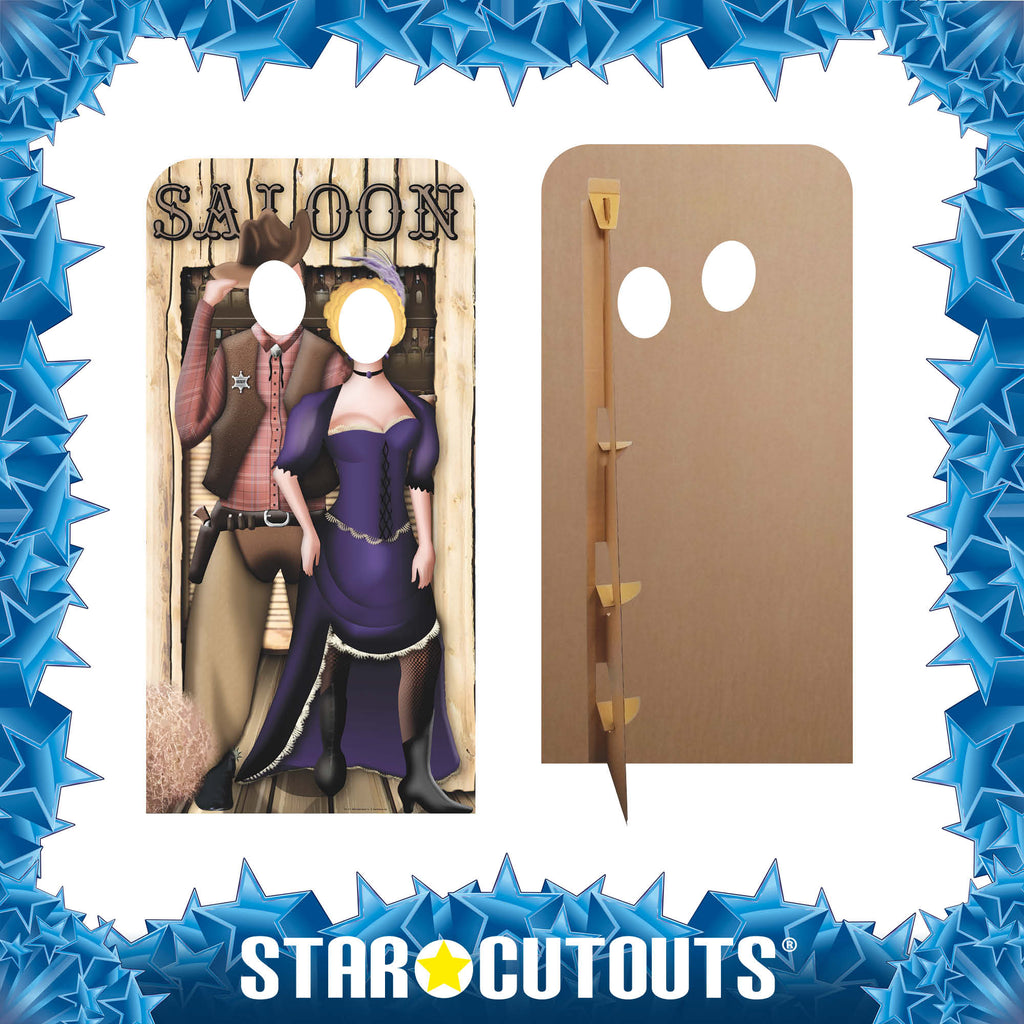 SC171 Wild West Stand In Cardboard Cut Out Height 186cm – product image 4