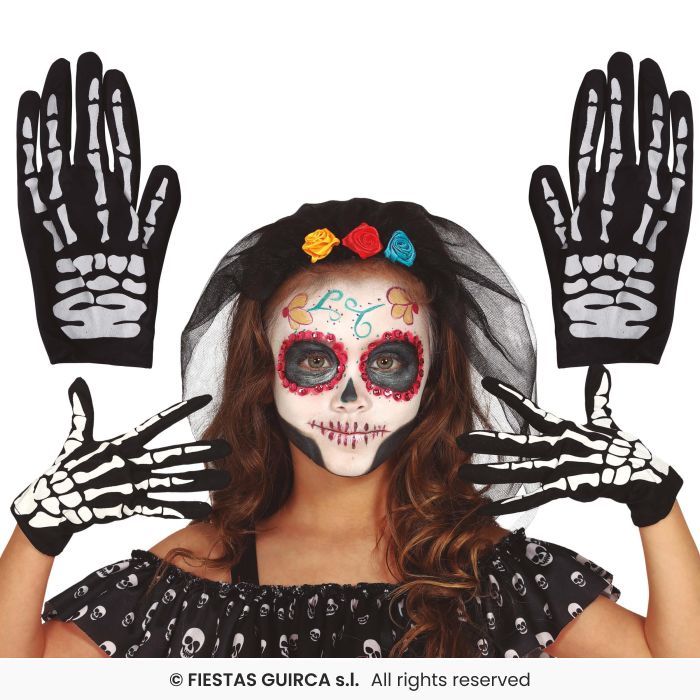 Skeleton Gloves - Child – product image 1