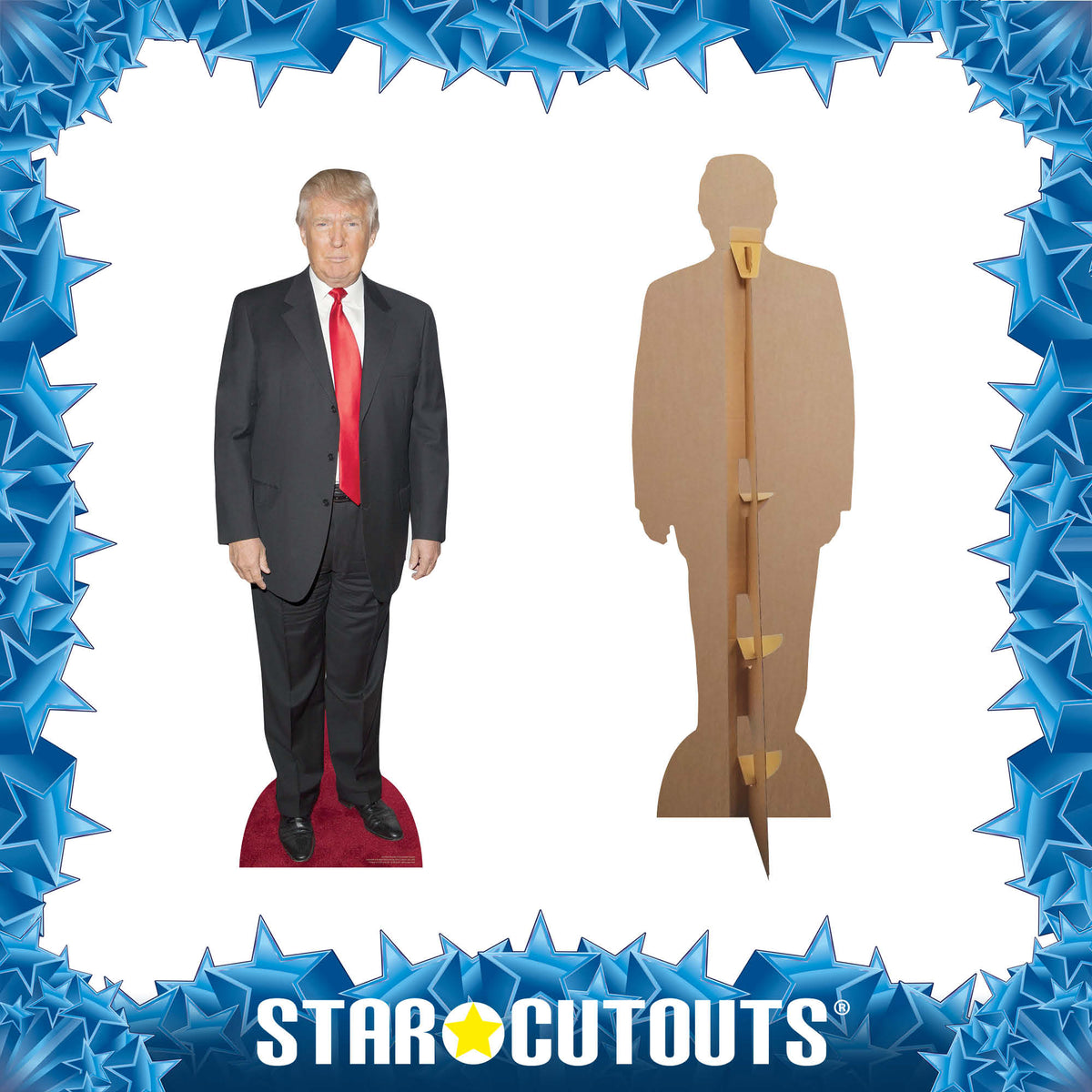SC1951 Donald Trump (Red Carpet) Cardboard Cut Out Height 186cm – product image 3