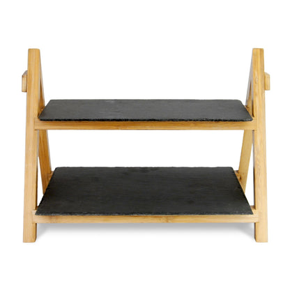 2 Tier Slate Cake Stand | M&W	