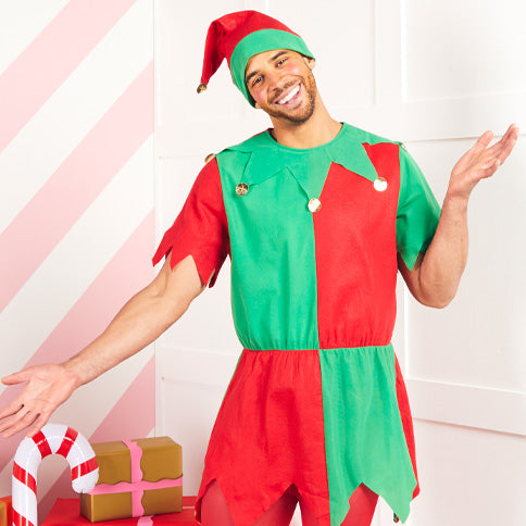 christmas fancy dress costumes for mens Christmas Suit Mens Xmas Fancy Dress Cool Santa Dress Men Santa Hat Santa Suit Men Santa Claus Costume