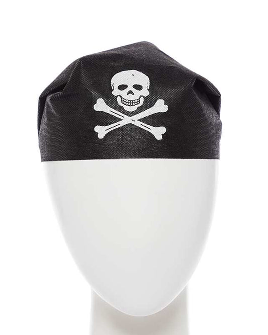 Black  Pirate Bandana - Child