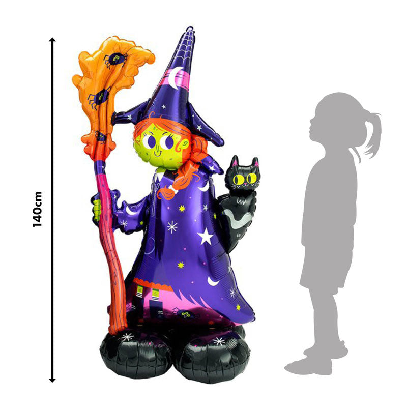 Scary Witch Airloonz Balloon - 55" – product image 3