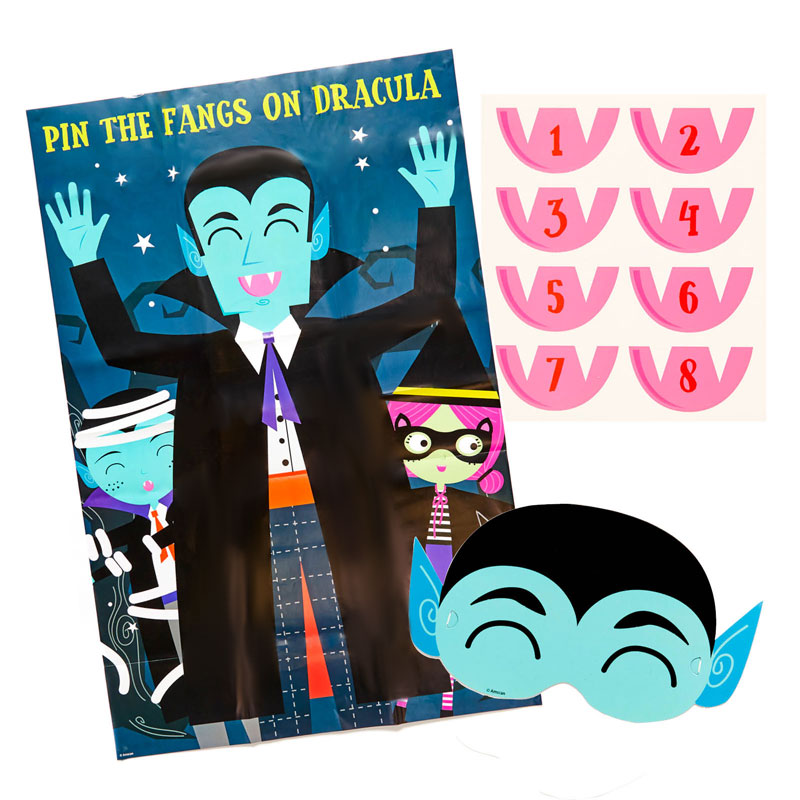 Pin the Fangs on Dracula Game – product image 2
