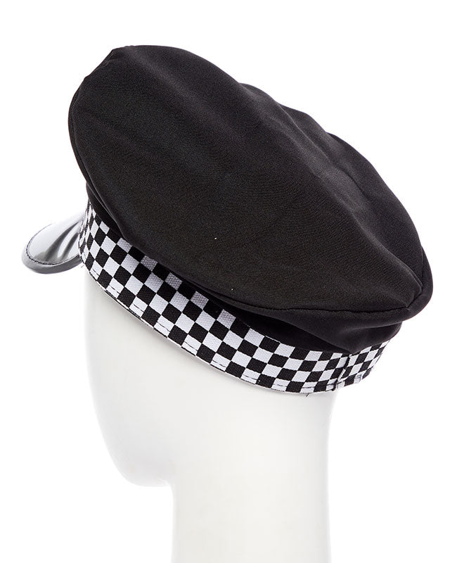 Black  Policeman Hat