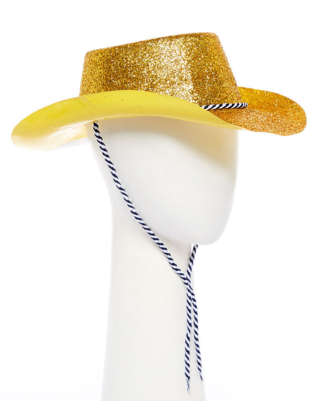 Gold Glitter Cowboy Hat