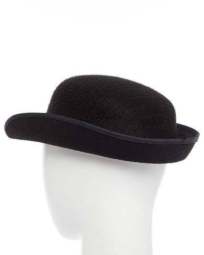 Black Policewoman Hat