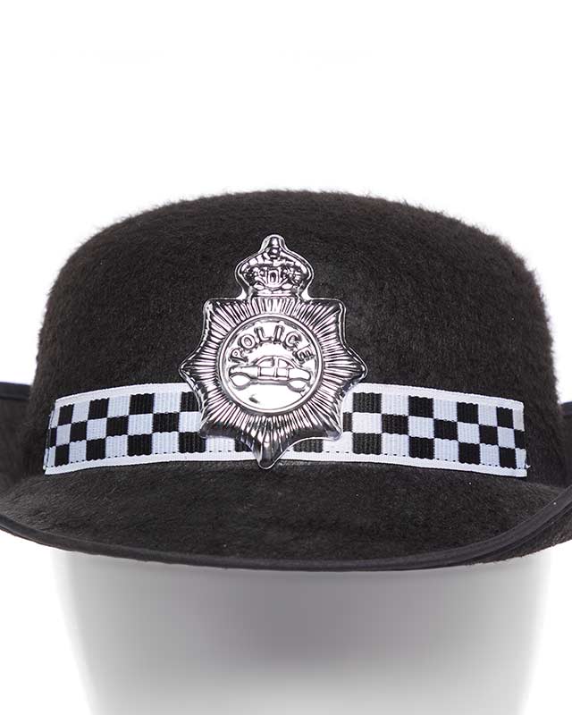 Black Policewoman Hat – product image 4