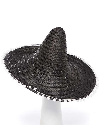 Black  Mexican Sombrero