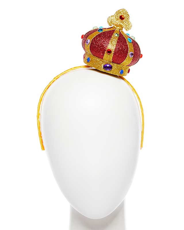 Gold Crown Headband – product image 1