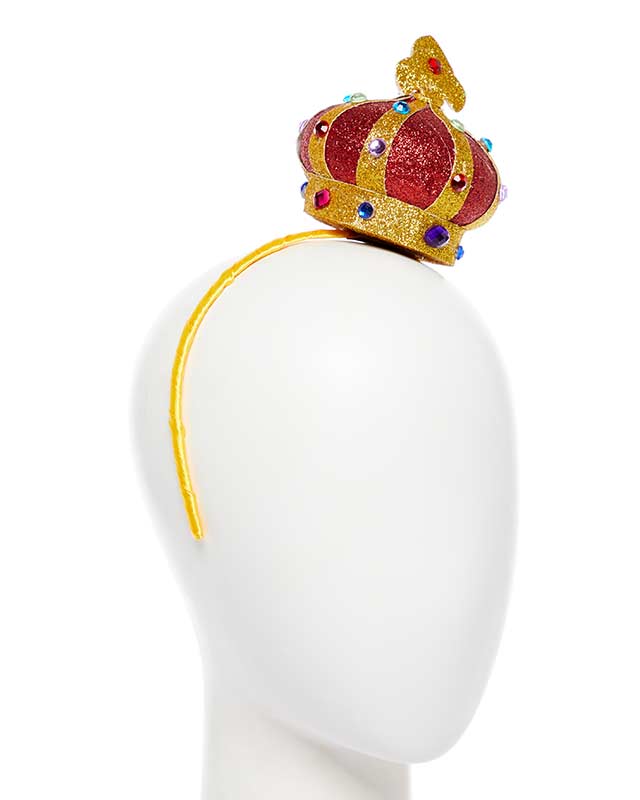 Gold Crown Headband