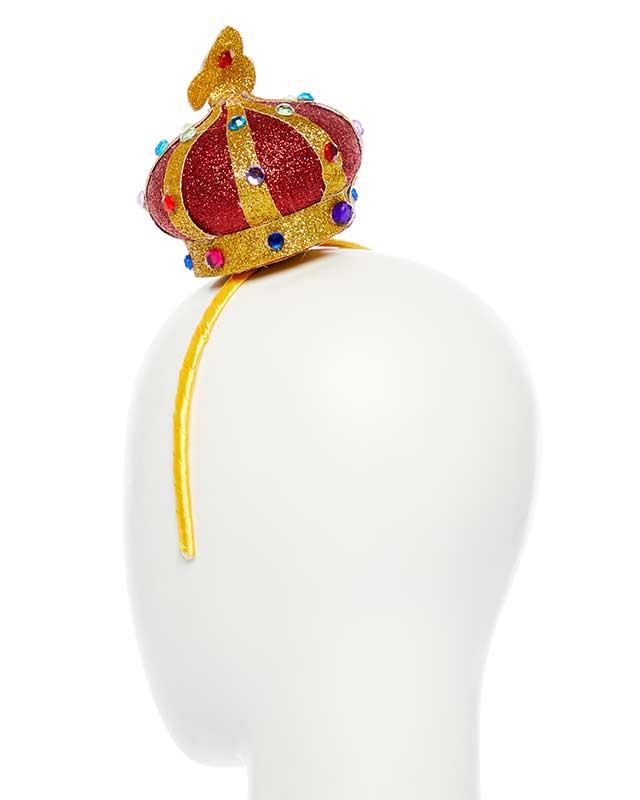Gold Crown Headband