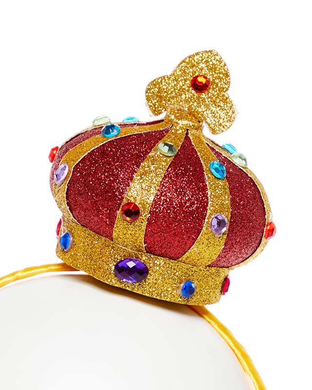 Gold Crown Headband