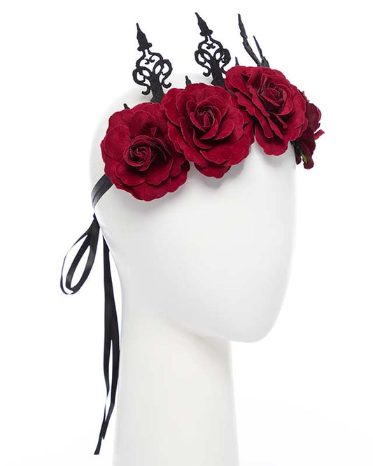 Dark Flower Queen Crown