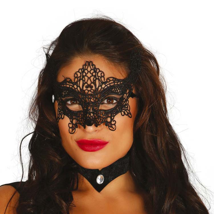 Black Lace Butterfly Mask – Party Delights Wondergroup