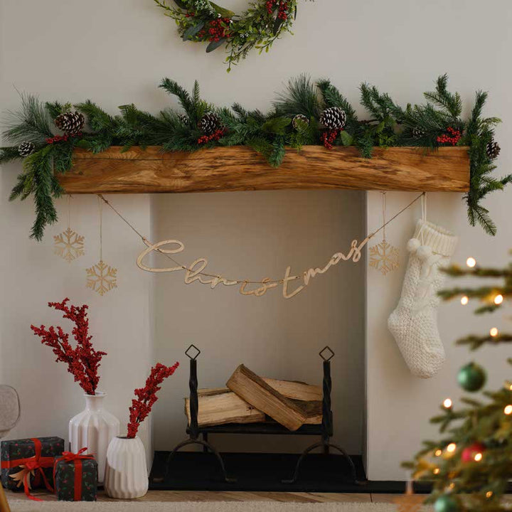Pine Cones & Berries Foliage Garland - 1.8m – product image 1
