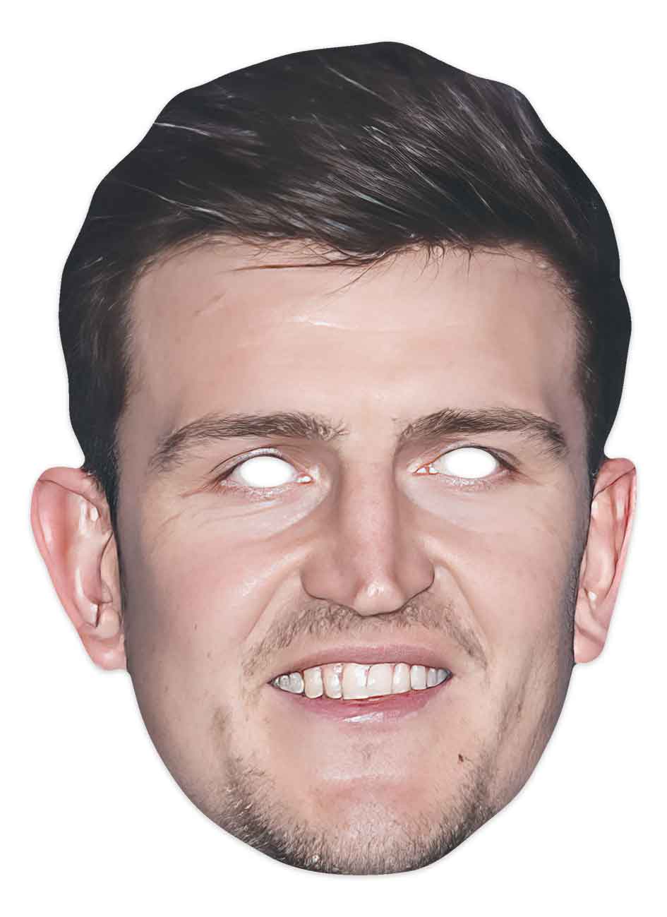CM230 Harry Maguire Mask CELEBRITY MASKS Single Face Mask – product image 1