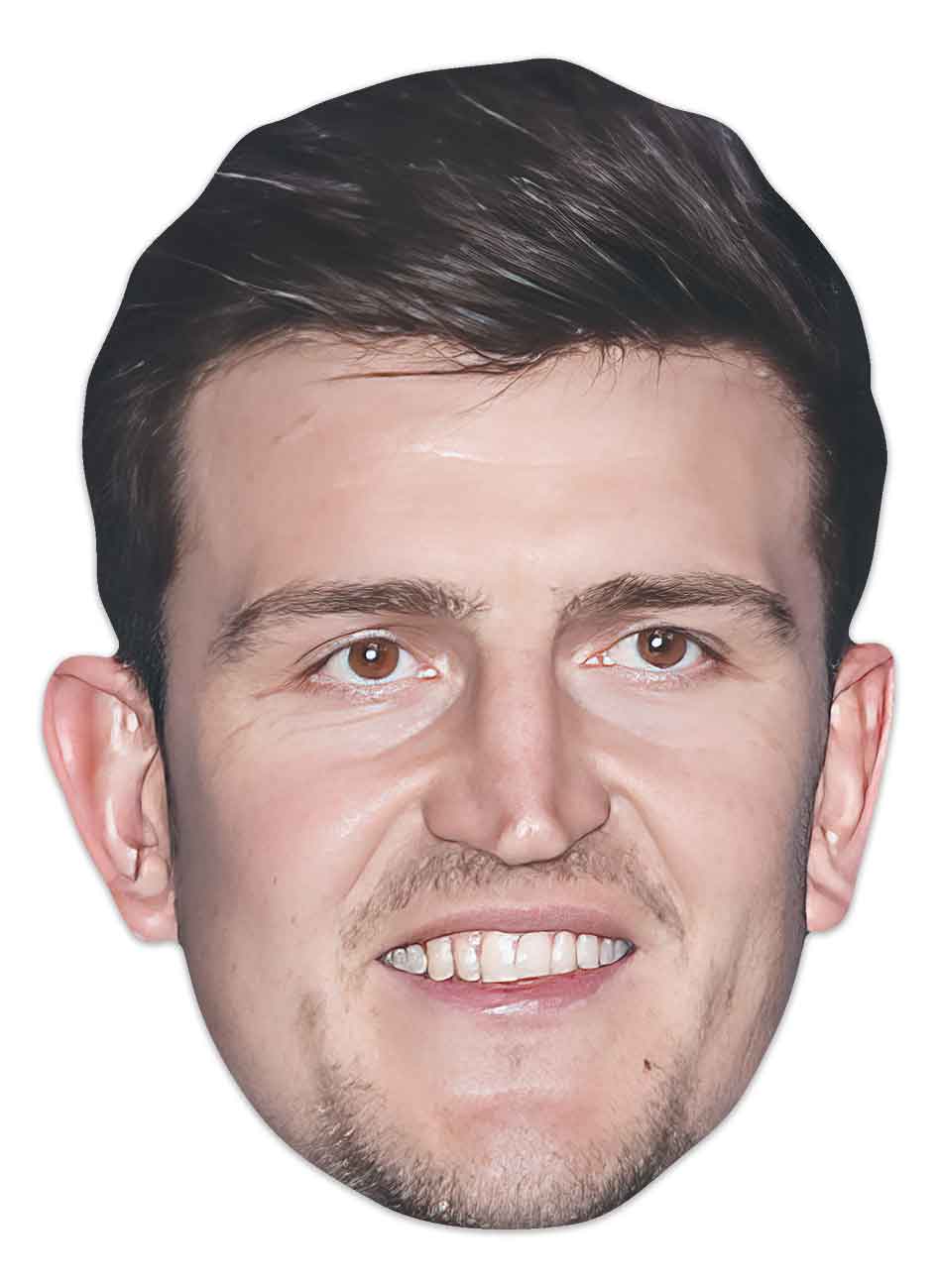 CM230 Harry Maguire Mask CELEBRITY MASKS Single Face Mask – product image 2